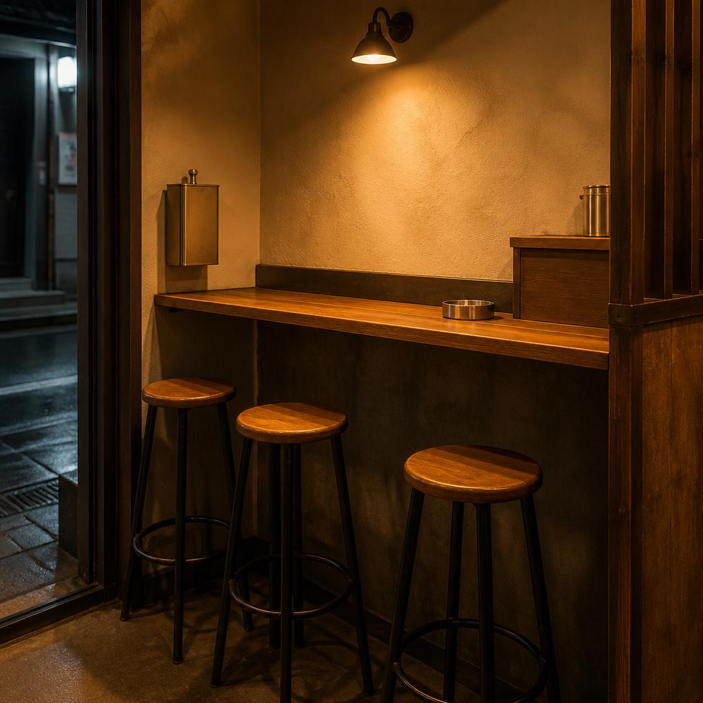 立ち飲みスタイルでさらなる楽しみを